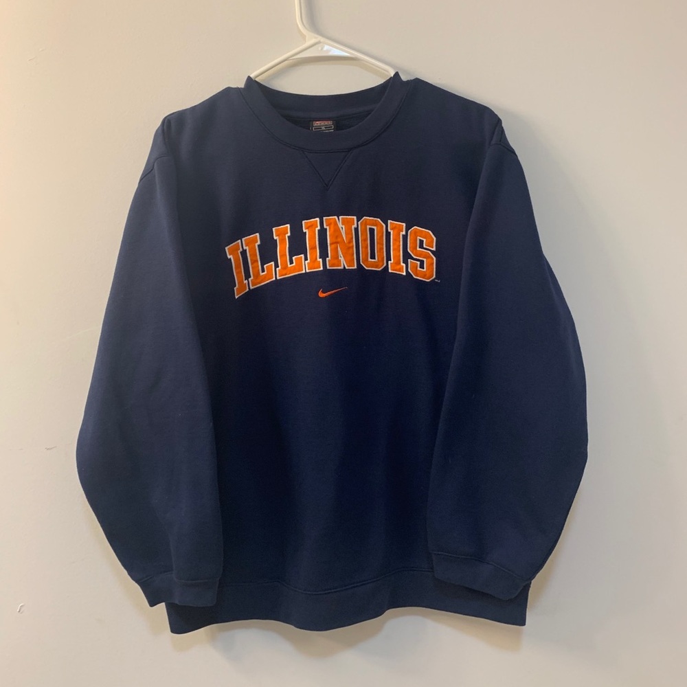Illinois Nike Crewneck